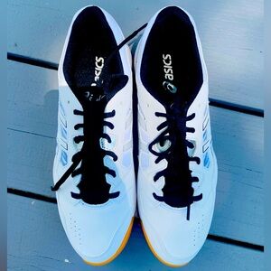 Asics Gel Renma Men's Indoor Court Shoe (White/Black) - Squash / Badminton